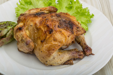 Roasted chicken