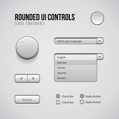 Web UI Controls Design Elements