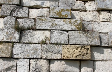 mur de pierre,fortification,rempart
