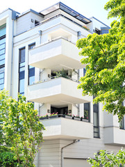 Fototapeta premium Wohnhaus