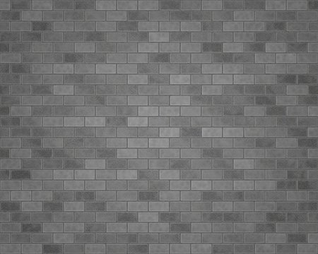 Gray brick wall