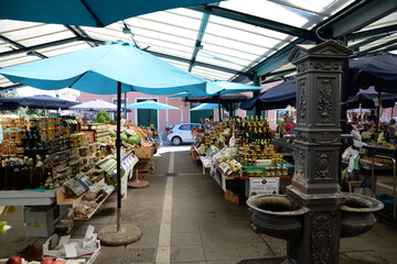 Markt in Rovinj, Istrien
