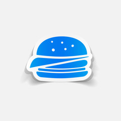 realistic design element: sandwich