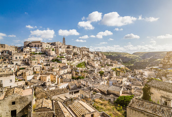 Fototapeta premium Ancient town of Matera, Basilicata, Italy