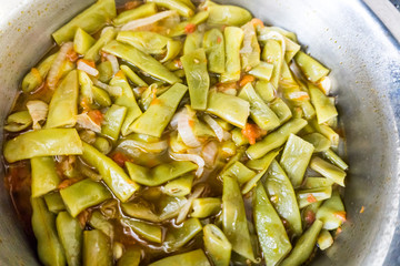 Grüne Bohnen gekocht