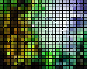 Block Mosaic Pattern