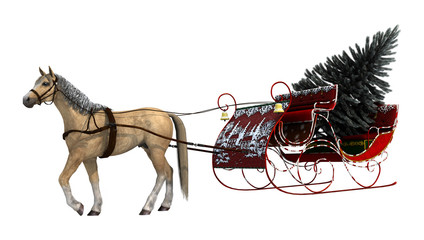 Christmas Sleigh © photosvac