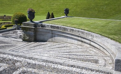 Angolo di giardino irlandese