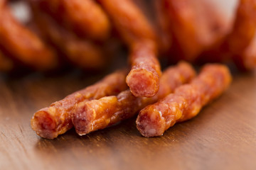 Kabanos - Polish long thin dry sausage made of pork