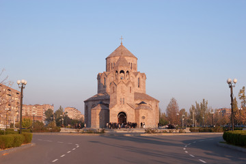 Fototapeta na wymiar The Holy Trinity Church, Yerevan