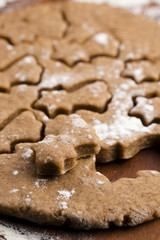 Christmas baking - gingerbreads