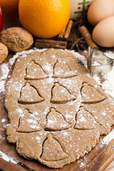 Christmas baking - gingerbreads