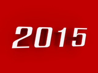 Happy new year 2015 Text