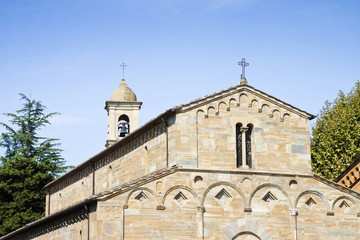 Fototapeta premium Medieval church (Italy - Tuscany)