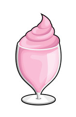 Ice Cream Glass