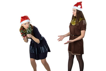 Image of dirty trick in Christmas day