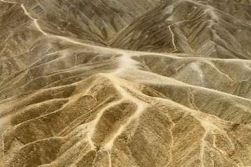 Zabriskie point, death valley