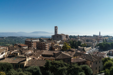 Fototapeta na wymiar Perugia - Panorama