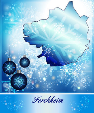Karte von Forchheim