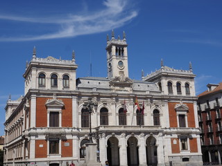 Fototapeta na wymiar Plaza Mayor de Valladolid