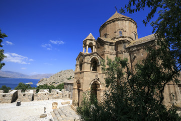 Fototapeta na wymiar Armenian Cathedral of The Holy Cros