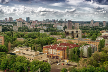 Obraz premium city of Donetsk, Ukraine