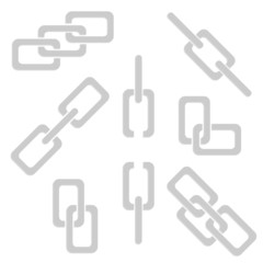Simple different links of a chain for labels. All parts folding.