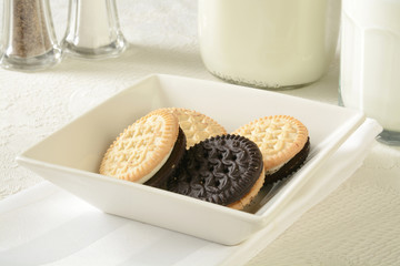 Cookies and milk