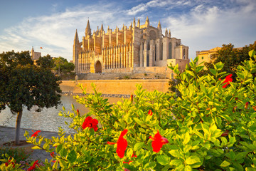 The Cathedral of Santa Maria of Palma de Mallorca, La Seu, Spain © MF