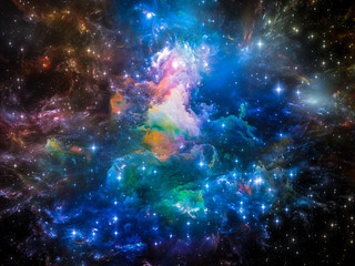 Obraz na płótnie Canvas Glow of Universe