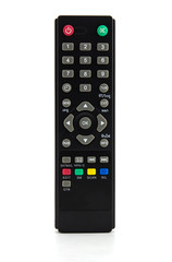 remote control isolated on white