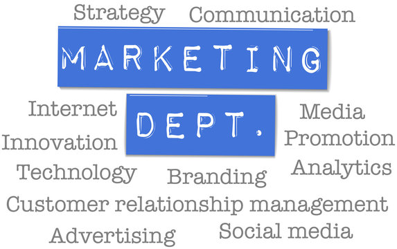 Marketing Department Business Ad Words