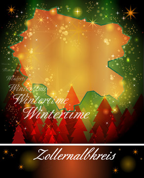 Karte von Zollernalbkreis