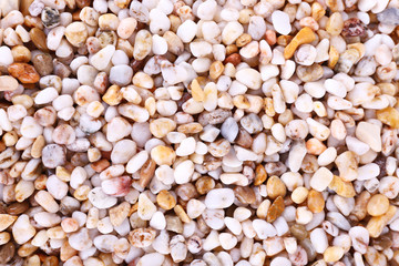 Sea stones as background