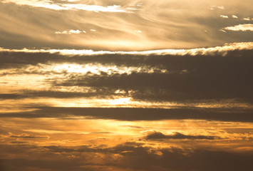 Obraz premium beautiful sunset