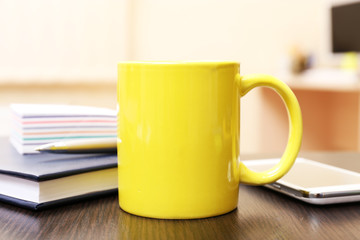 Cup of tea in office