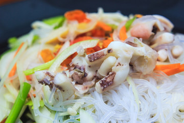 spicy vermicelli salad