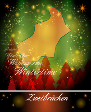 Karte von Zweibruecken