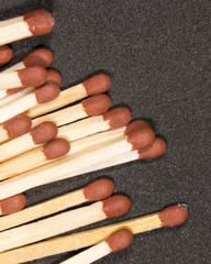 matches. close-up