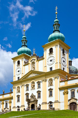 basilica minor Svaty Kopecek near Olomouc, Czech republic