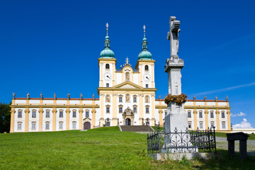 basilica minor Svaty Kopecek near Olomouc, Czech republic