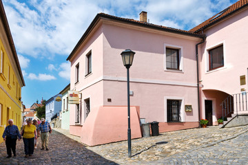 Fototapeta na wymiar Jewish old town, Trebic (UNESCO), Czech republic