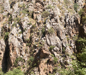 rocky rock as background