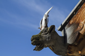 Almhüttendetail