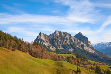 Autumn in alps