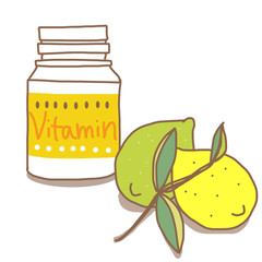 ビタミンとレモン