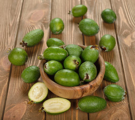 Fresh feijoa