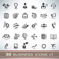 30 business icons set