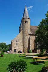 Fototapeta na wymiar Klosterkirche in Möllenbeck