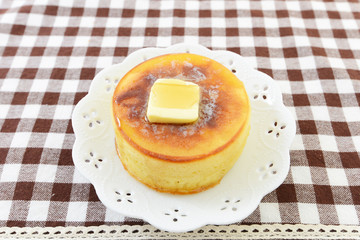 美味しそうなホットケーキ